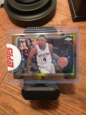 Deaaron Fox 25 2025-26 Topps Chrome 233 Basketball Refractor 233 Spurs