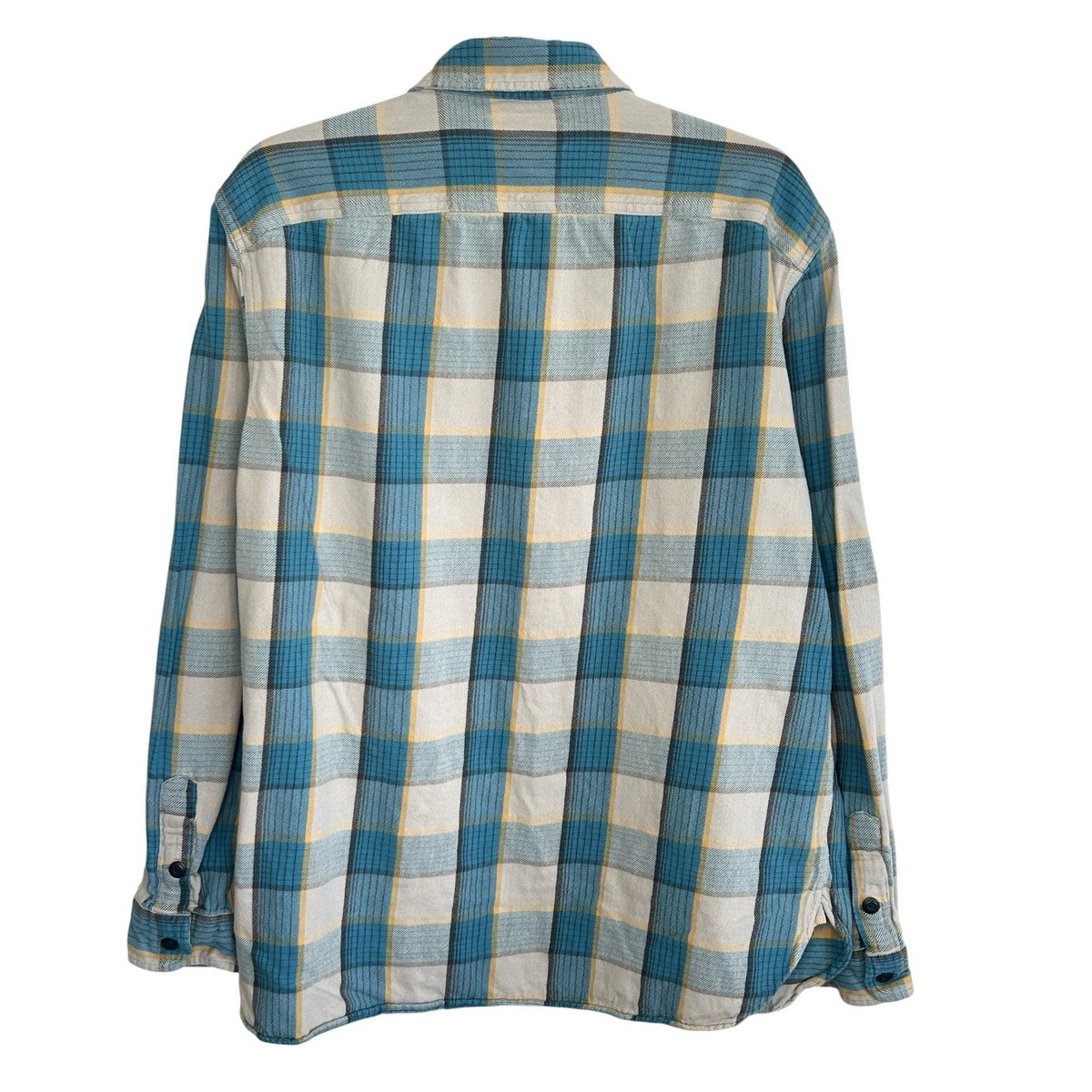 RRL Ralph Lauren Double RL Plaid Twill WorkShirt XL Western