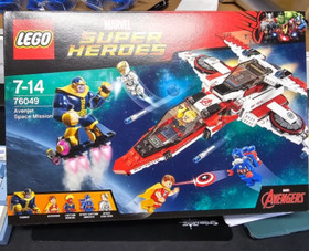 Lego Marvel 76049 Avenjet Space Mission 523pcs Sealed MISB Thanos Iron Man Toy N