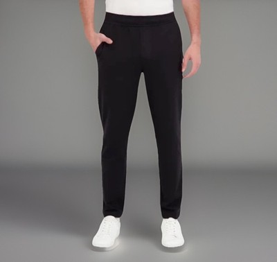 Russell Athletic Men's Medium Athletic Tapered Fit Pants (Black)