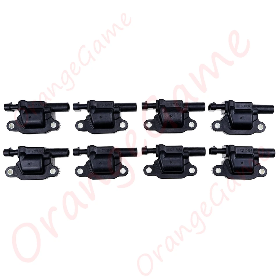 8Pcs OEM UF413 Ignition Coil & 41-110 Spark Plug & 9748UU Wire for Chevy GMC Foto 2 de 4