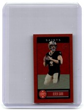 2023 Panini Legacy Derek Carr Premium Edition Orange Mini #/125