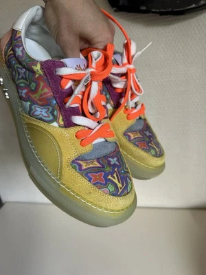 Louis Vuitton Ollie Leder Niedrige turnschuhe Gr 39 - Bild 1 von 4