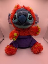 12" Disney Store Orange Werewolf Lilo  STITCH Plush Toy Stuffed Animal