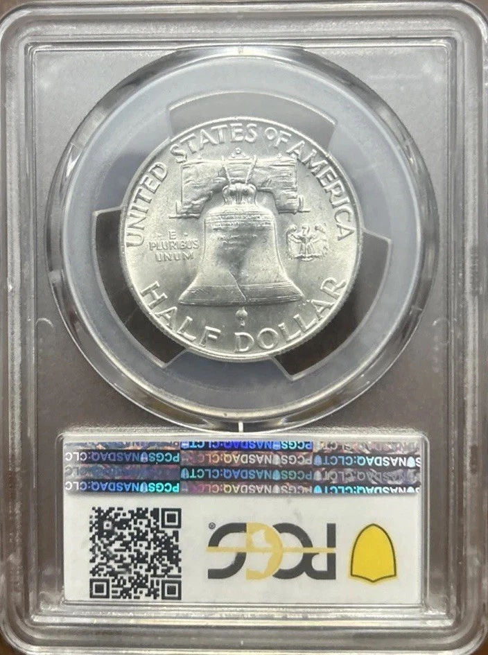 1953-D 50c PCGS MS 64 FBL FS-401 BUGS BUNNY - SILVER FRANKLIN HALF DOLLAR - Image 2 of 3