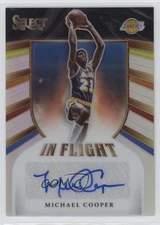 2020-21 Panini Select In Flight Signatures /249 Michael Cooper #IF-MCP Auto HOF