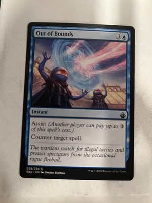 Out of Bounds - Battlebond - Magic the Gathering MTG Nice!