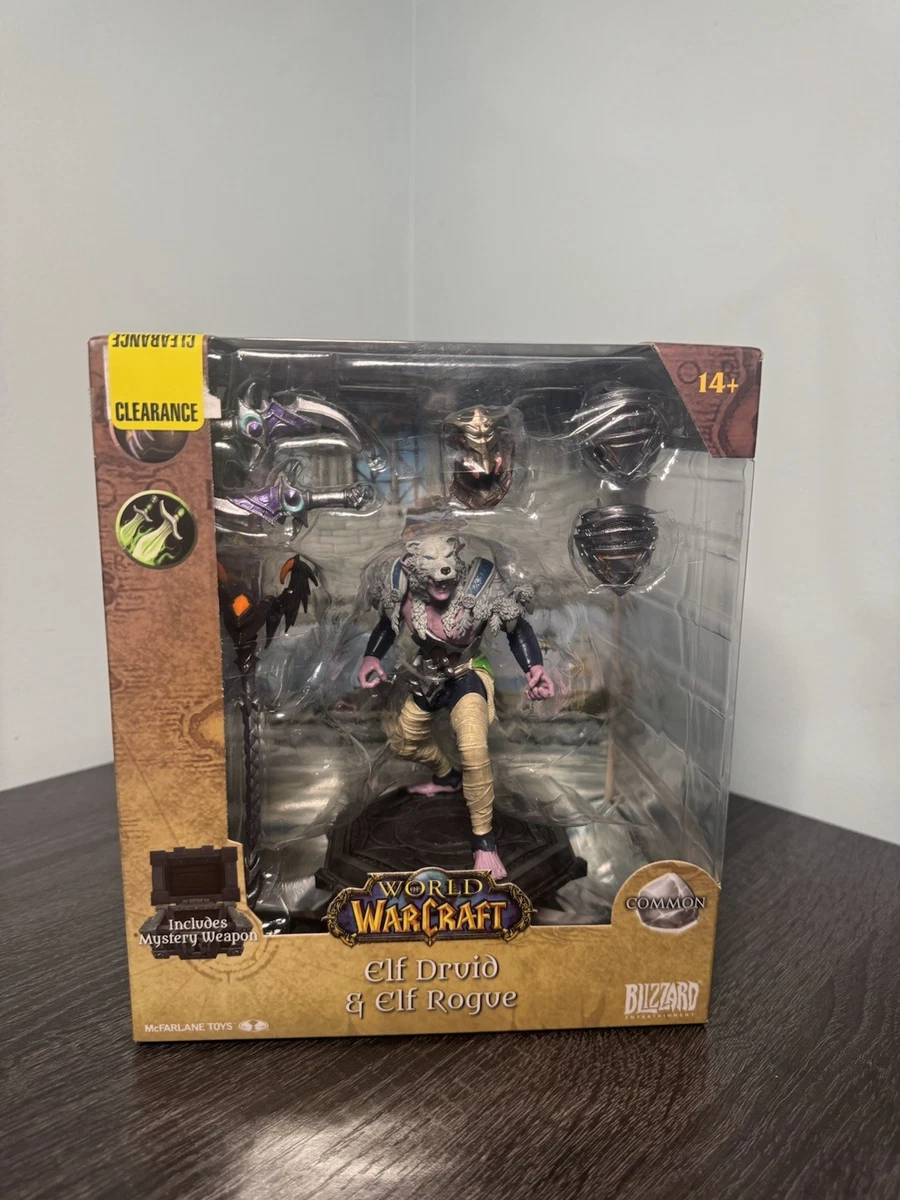 McFarlane Toys - World Of Warcraft Night Elf Rare 15 Cm - Action Figure Collezionabile 1:12