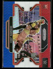 2022 Panini Prizm WWE #81 Ikemen Jiro Red, White and Blue