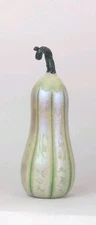 Carl Radke, Phoenix Studios Favrile Glass Gourd. Signed Carl Radke