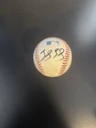 Jose Soriano signed baseball in person Angels stadium - best pitcher itl!