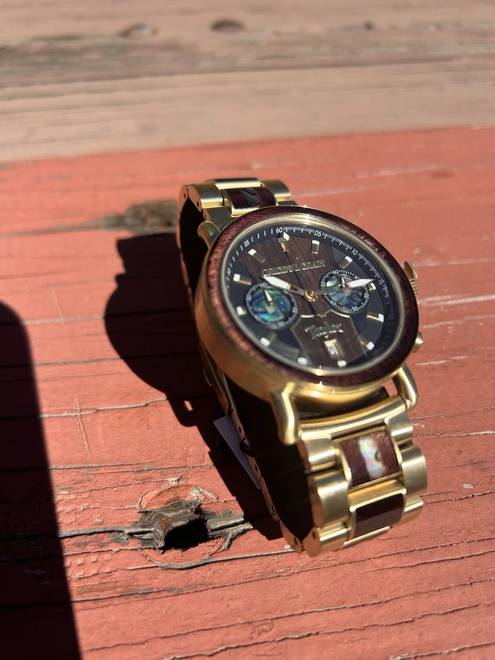 ORIGINAL GRAIN Taylor Guitars Ebony Men’s Watch - Image 2 of 4