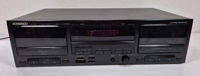 Kenwood KX-W2050 Doppel Kassettendeck Tapedeck - DEFEKT für Bastler ! - - Bild 1 von 4
