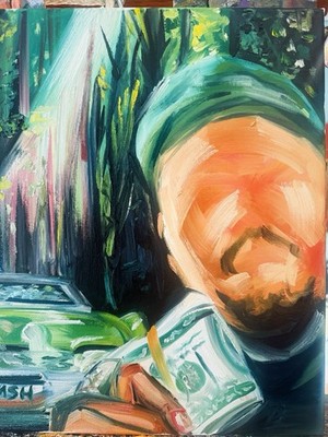 Project Pat Mista Don't Play Everthangs Workin' Painting