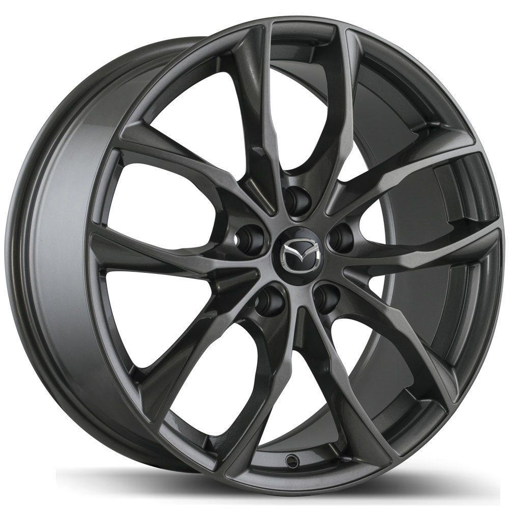 FULL SET - Genuine Mazda M011 Alloy Wheel (Gloss Gunmetal) - 16