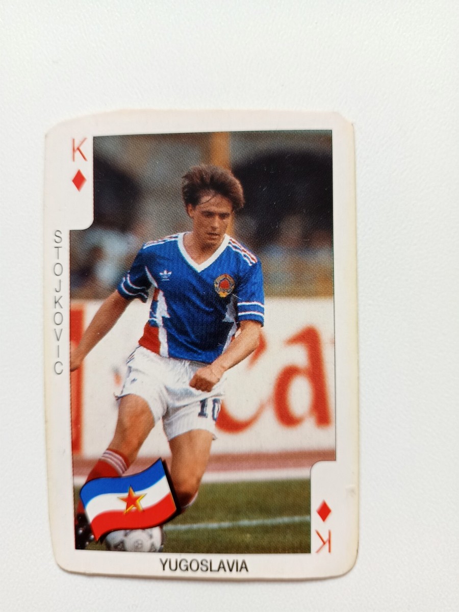 Dragan Stojković Yugoslavia / Dandy Football Bubble Gum Card 90