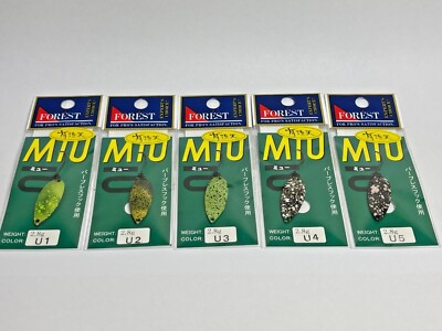 1364) Forest MIU 2.8g Trout Spoon Uchoten Limited color variation