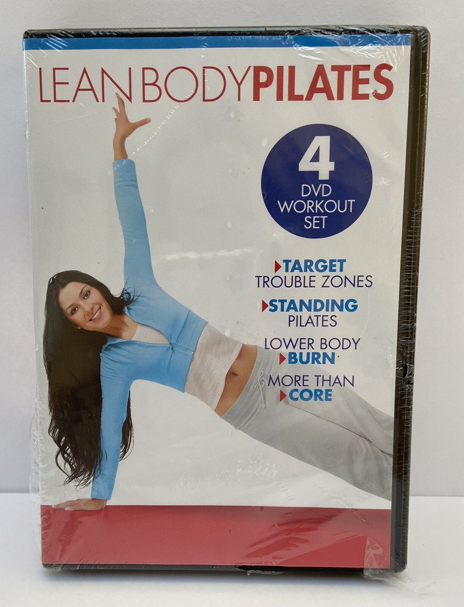 Lean Body Pilates DVD Workout Set: Target Zones Body Burn Core New Sealed!