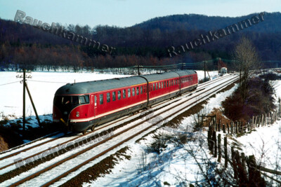 PE-Fotoabzug 10x15 DB 613 602-2 zw. Herste u. Bad Driburg  1983 / F184259