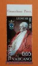 3789-VATICAN-VATICAN CITY 2010 POPE LEO XIII (1810 - 1903) €0.65 MNH