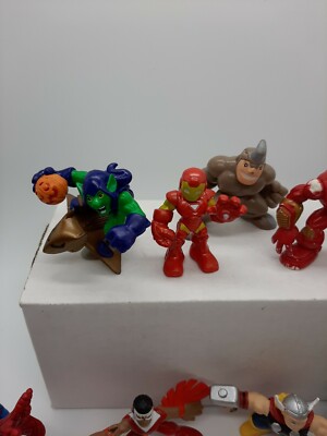 Lot of 11 Marvel Super Hero Squad Mini Figures Hasbro | eBay