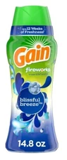 Gain Fireworks In-Wash Scent Booster Beads, Blissful Breeze, 14.8 Oz.