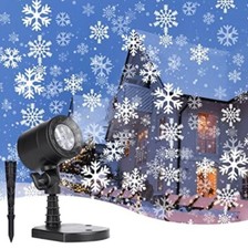 Christmas Snowflake Projector
