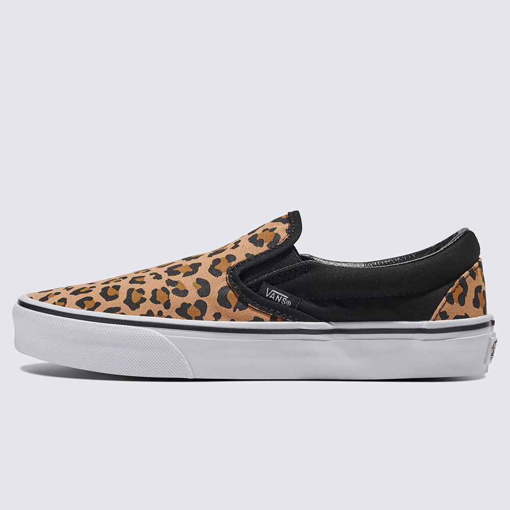 国内配送 VANS CLASSIC SLIP-ON ANIMALIER BLACK New Vans Classic Slip-On Animalier Black Leopard Sneakers