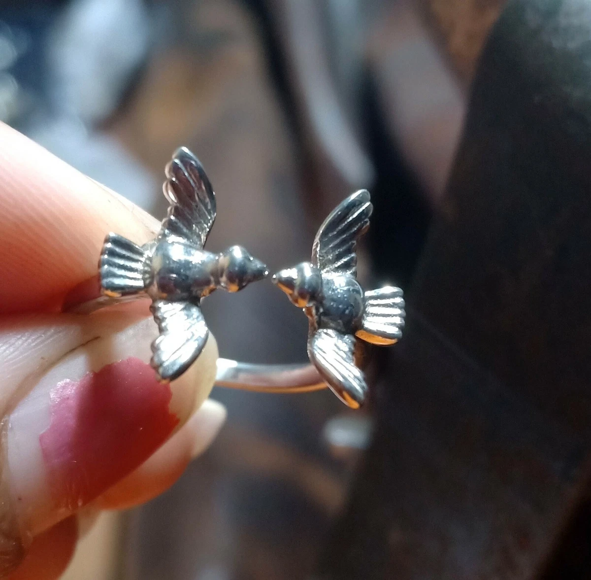 Silver stylish rings sale