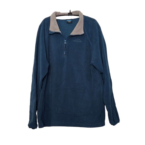 Polar Edge Men's 2XL Blue Fleece Pullover | eBay