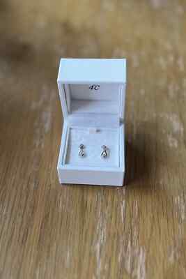 Platin Diamant Ohrringe Tropfenform ab 4 Grad