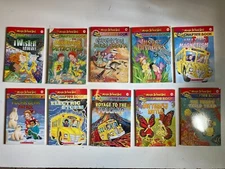 Lot MAGIC SCHOOL BUS CHAPTER Twister SCIENCE Butterfly INSECT  Storm  Lot of 10