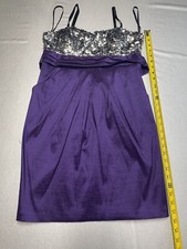 Women’s City Studio Cocktail Dress, Size 13, Purple