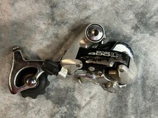 Deragliatore posteriore vintage Shimano Exage 400 LX RD-M400 Giappone gabbia lunga MTB ATB