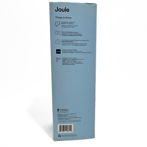 ChefSteps Joule Sous Vide Precision Cooker White 1100W WiFi Bluetooth Smart Tool - Picture 4 of 13