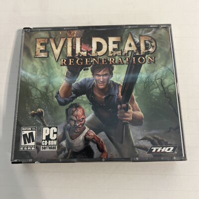 Evil Dead Regeneration PC game Complete box w/ Disc and Manual