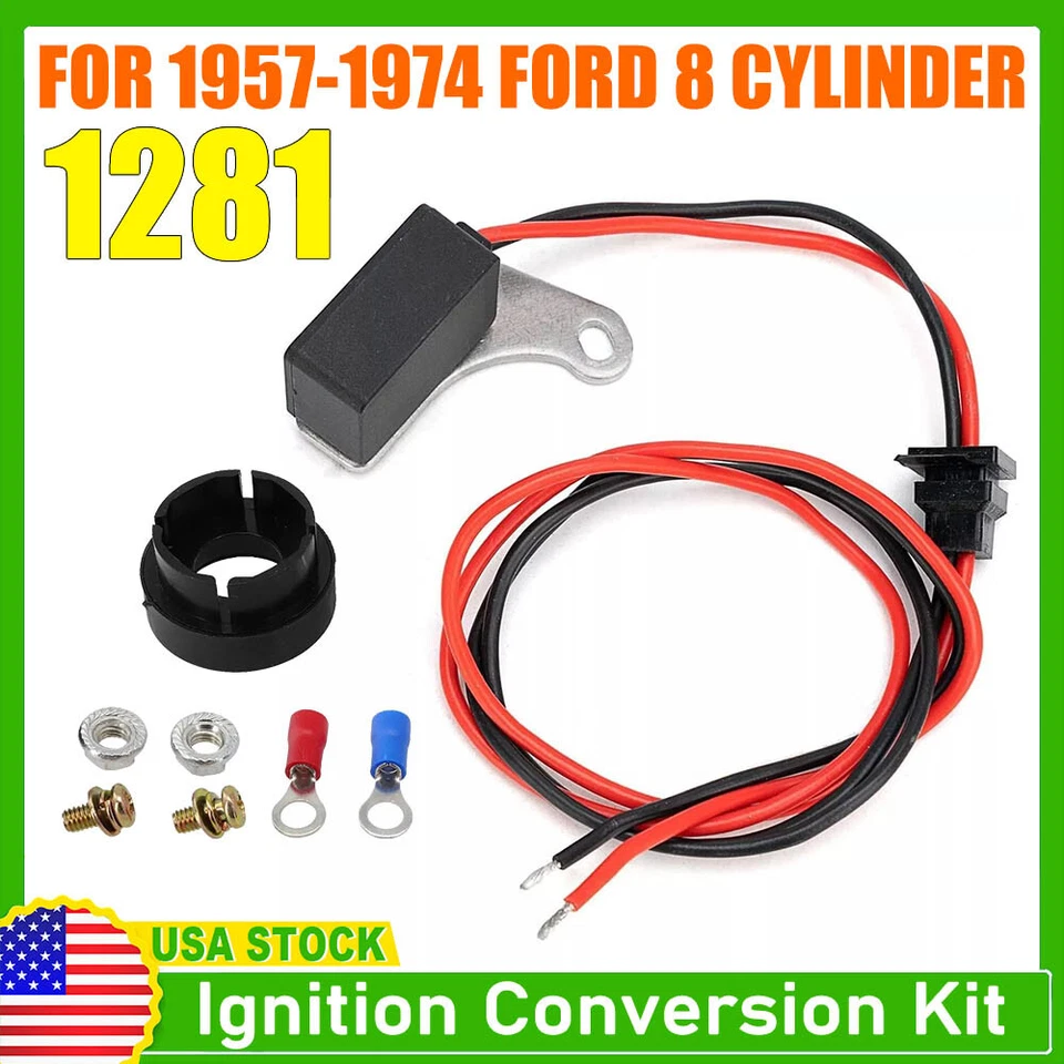 Kit de encendido a encendido electrónico encendido encendido encendido encendido para Ford V8 Pertronix 1281✅ Foto 2 de 4