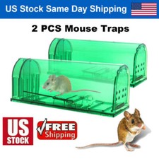 Humane Rat Trap Cage Animal Pest Rodent Mice Mouse Control Live Bait No Kill