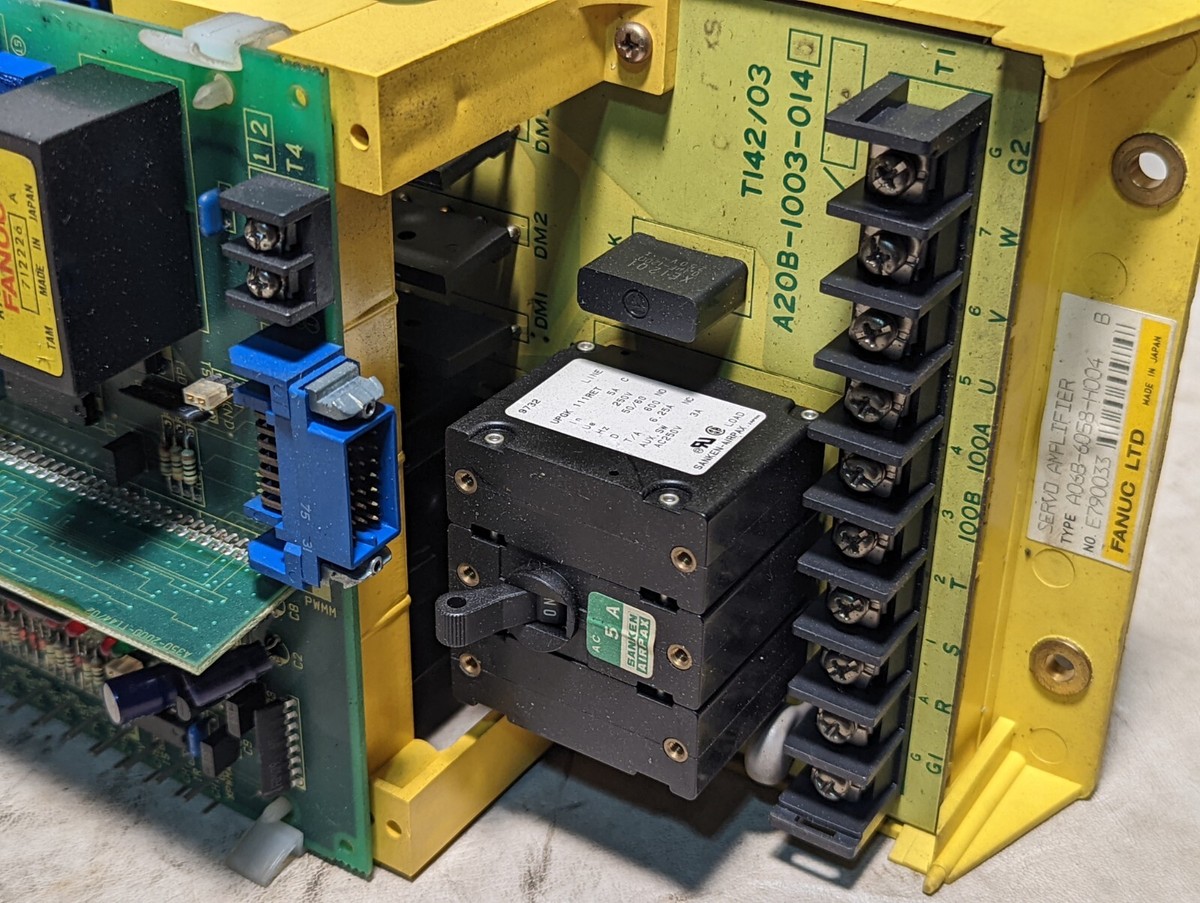 Fanuc A06B-6058-H004 servo amplifier | eBay Fanuc A06B-6058-H004 servo amplifier | eBay