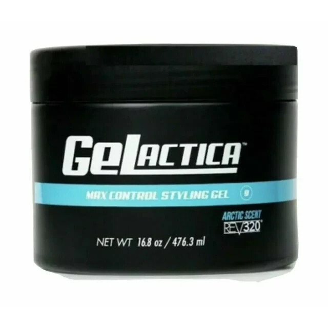 GELACTICA 18oz Water-Based Organic Hair Gel for Men – Strong Hold & Natural Ingredients  -image
