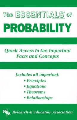 Probability (Essentials) - Paperback By Research & Education Association - GOOD