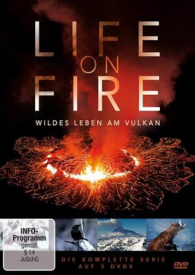 Life on Fire - Wildes Leben am Vulkan - Dokuserie [3 DVDs] NEU/OVP