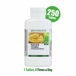 Amway Nutrilite Natural B Complex Contains 7 B Vitamins 250