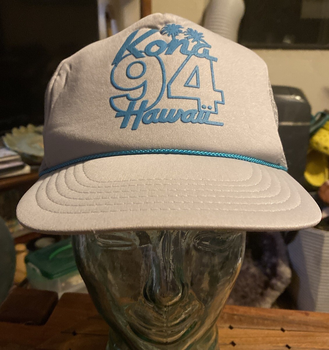 VINTAGE KONA 94 BIG ISLAND HAWAII TRUCKER SNAPBACK HAT | eBay display picture 1