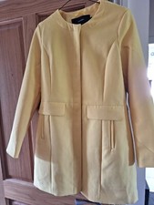 Yellow Vera Moda 3/4 Length Coat Jacket