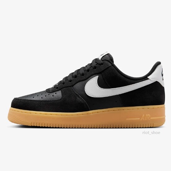 Nike Air Force 1 07 LV8 Черный/резинка (FQ8714-004) Доставлены в кратчайшие сроки