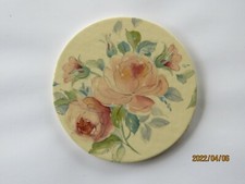 Mosaic Tiles Focal Bouquet spray pink roses rose Garden Chic Fired Ceramic OL26