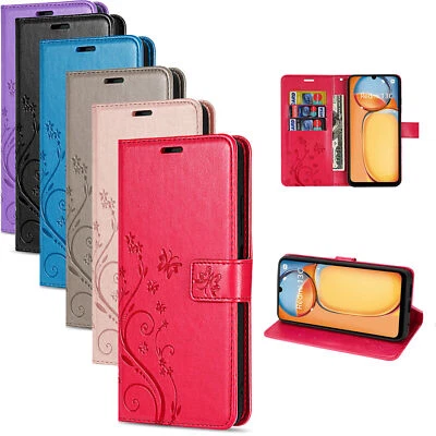 BETTERFON Hülle Xiaomi Redmi 13C /Poco C65, Handy Tasche Handyhülle Wallet Case Flip Cover