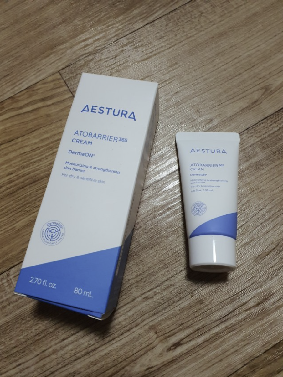 AESTURA Atobarrier 365 Cream 80ml + 30ml Korean Moisturizer for Dry Sensitive Skin