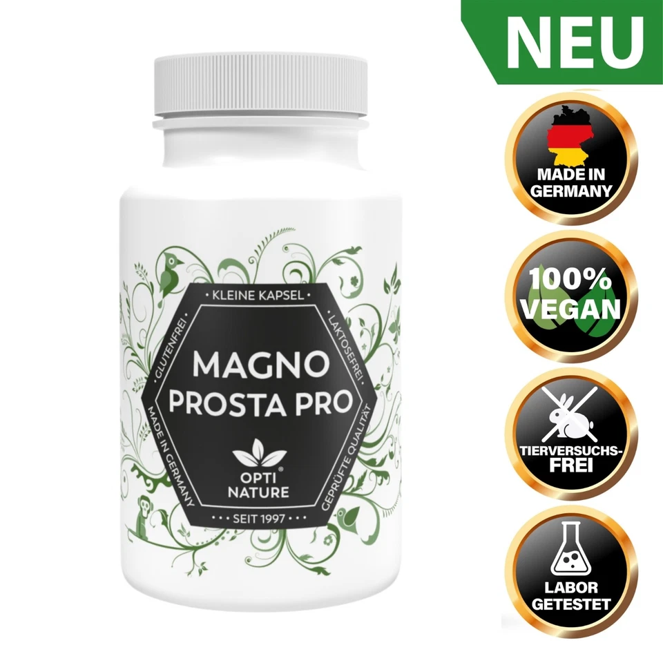 MAGNO PROSTA PRO - Prostata Kapseln - Complex - 100% natürlich - Hochdosiert -